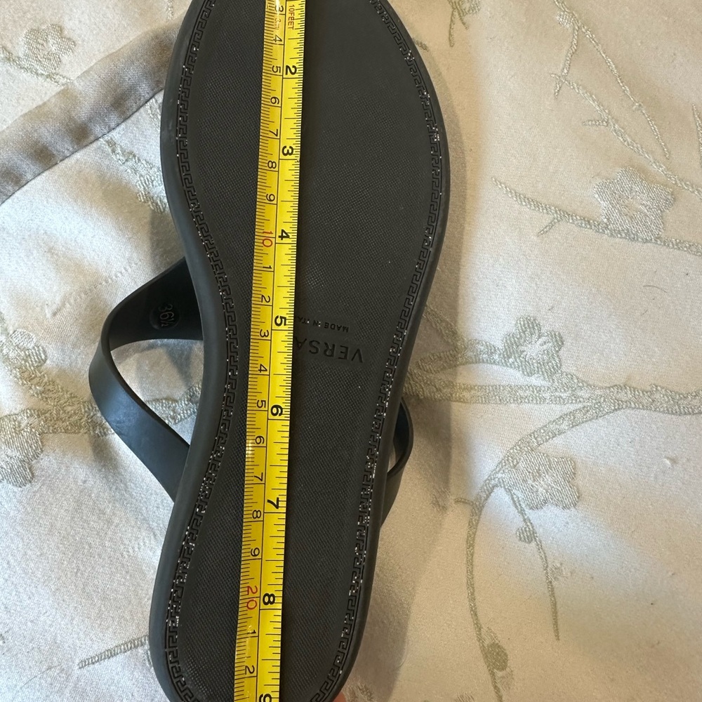 Authentic Versace Medusa Thong Sandals - Picture 6 of 7
